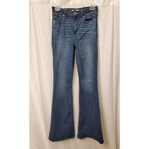 Abercrombie high rise flare jeans